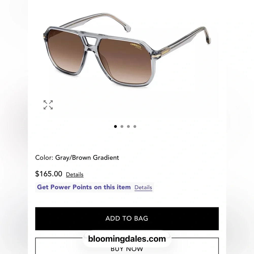 Carrera 302/S Unisex Clear Frame sunglasses